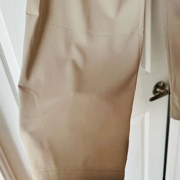 Swept Away With You Taupe Tailored Wide Leg Pants - Picture 3 of 6